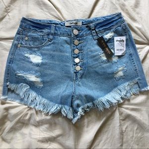 Hi Rise Cheeky Shorts